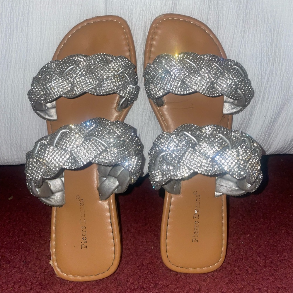 sparkly sandals